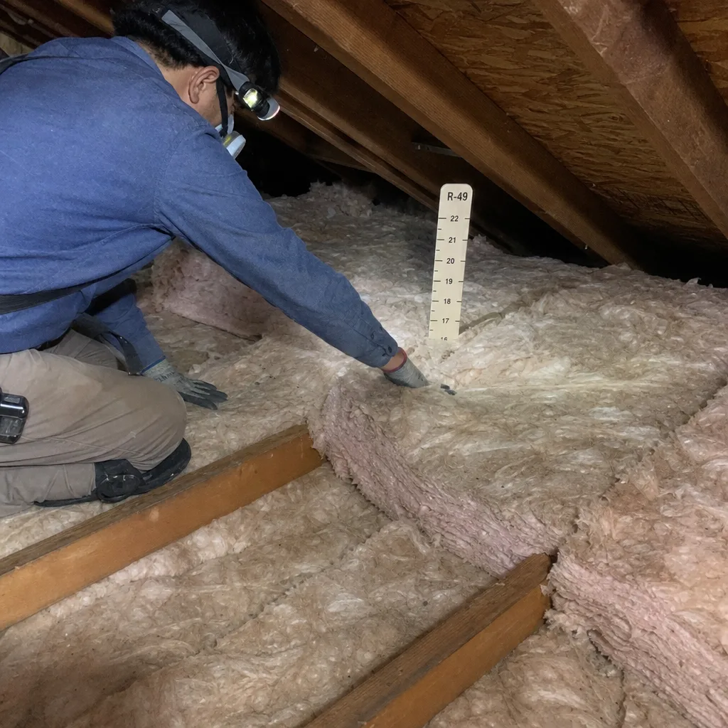 Attic Insulation Replacement